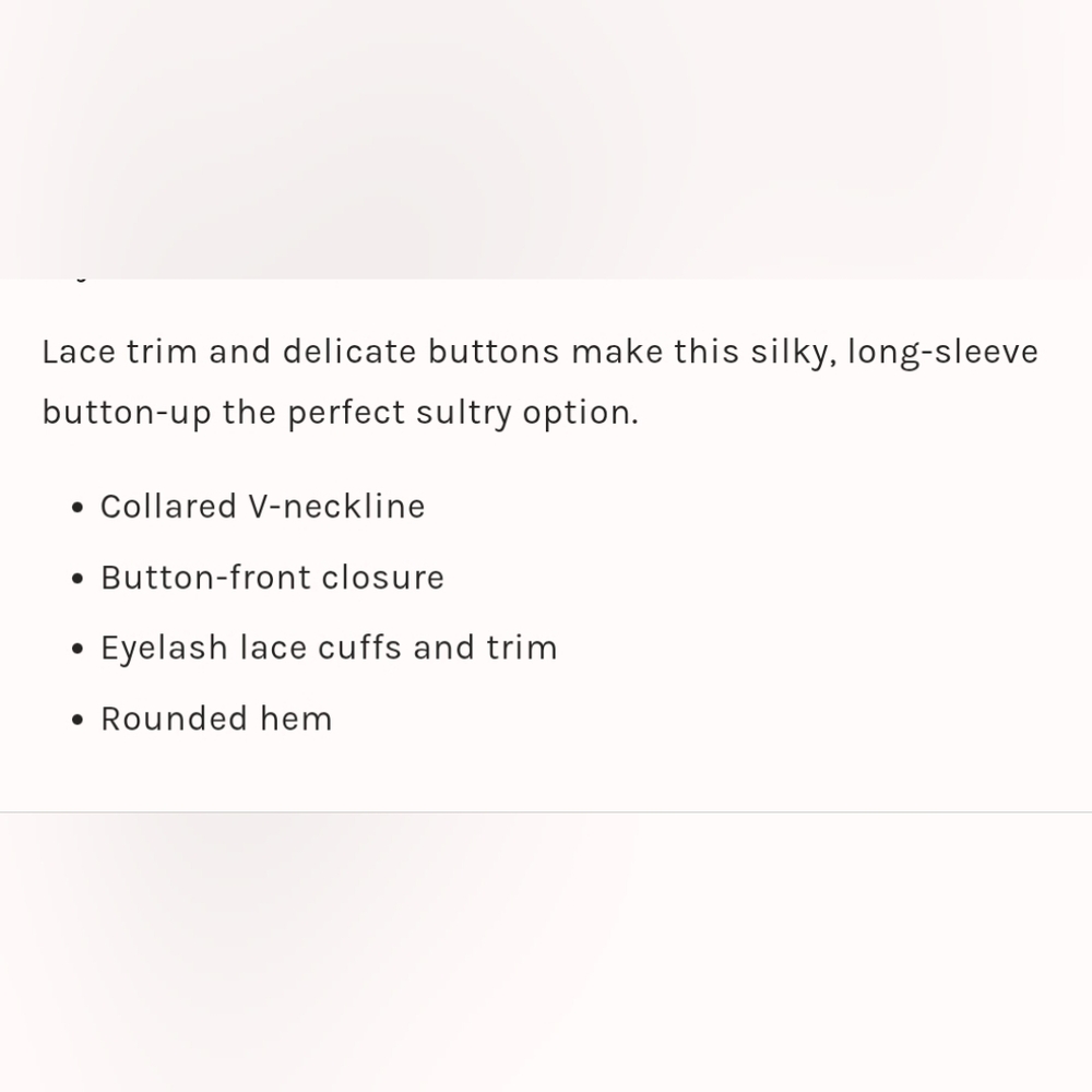 Free People Ester Silky Lace Top - Picture 4 of 4
